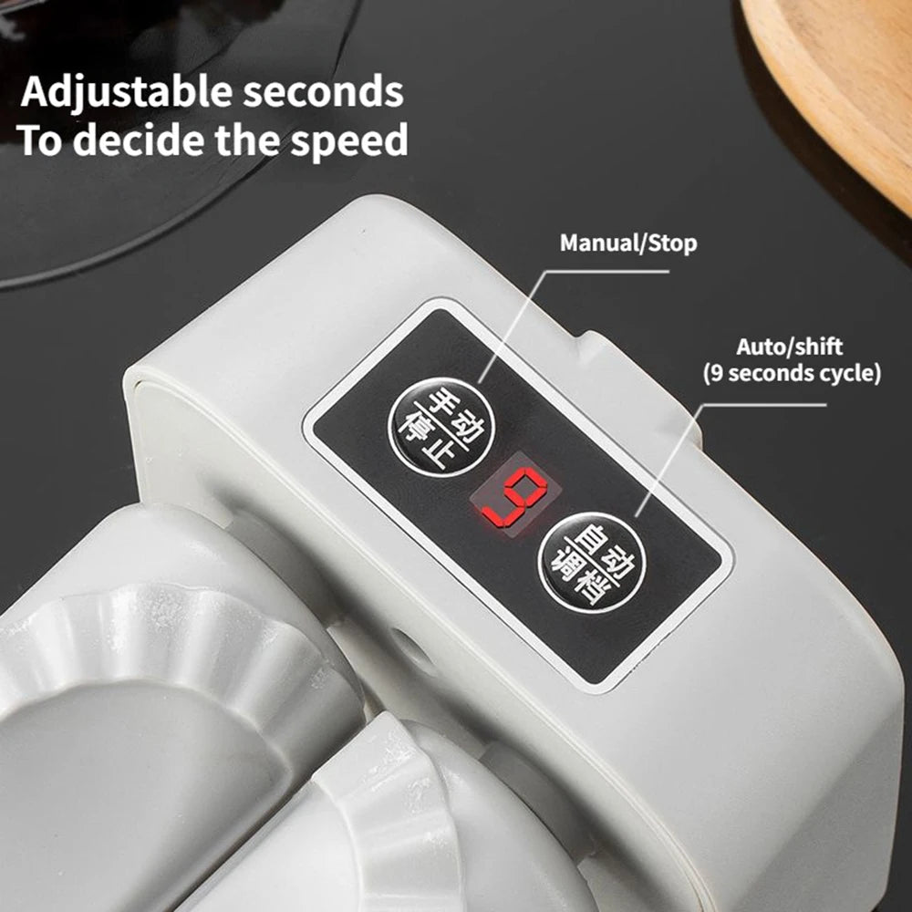 Electric Dumpling Maker Machine - Dumpling Skin Press and Manual Ravioli Mold Tool for Kitchen Accessories