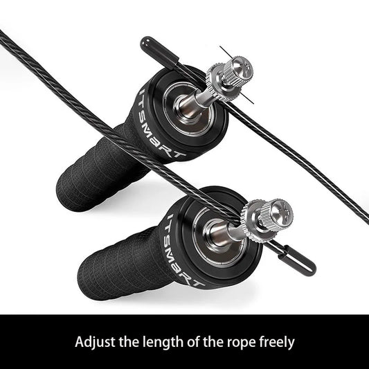 Bearing Skipping Rope Jumping Rope CrossFit Men Workout Equipment Steel Wire