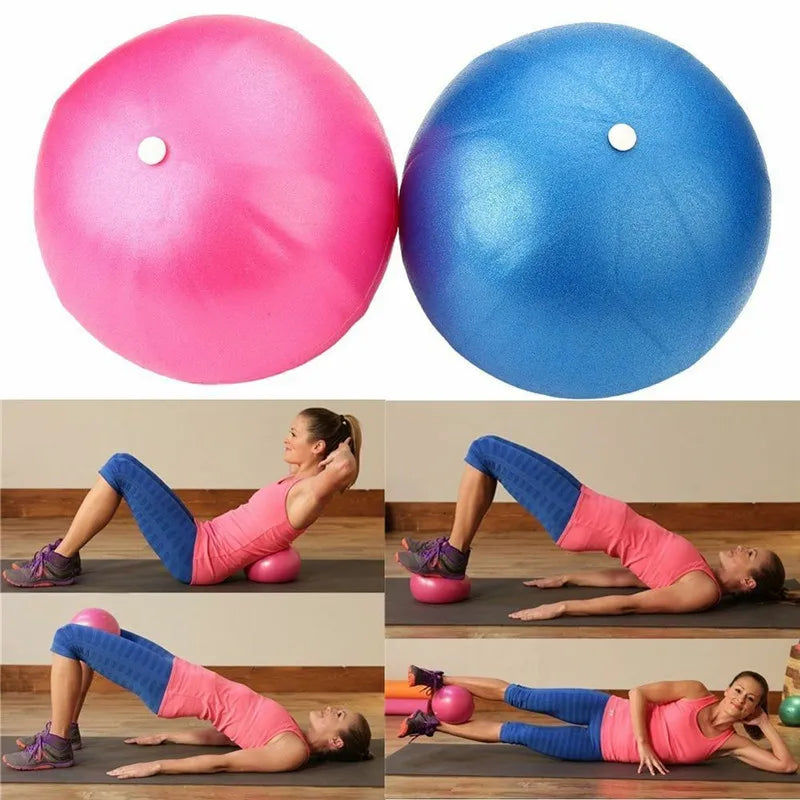 15-22cm Yoga and Pilates Ball - Fitness Gym Core Exercise Ball for Balance, Indoor Training, and Gymnastics Workouts