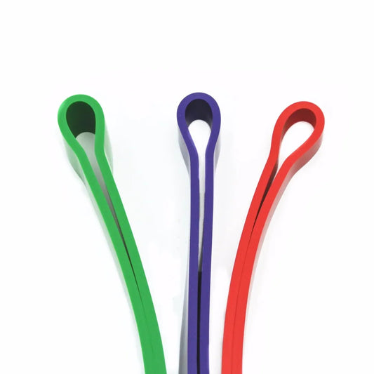 Fitness Resistance Loop Bands Set - 3 Levels of Thick Heavy Power Bands for CrossFit, Athletic Training, and Workout Exercises