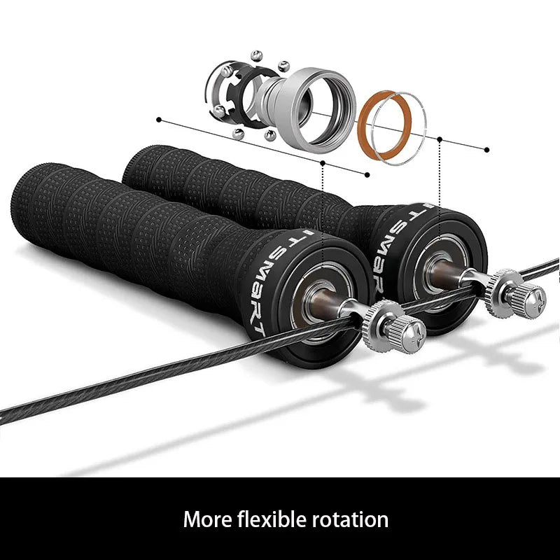 Bearing Skipping Rope Jumping Rope CrossFit Men Workout Equipment Steel Wire