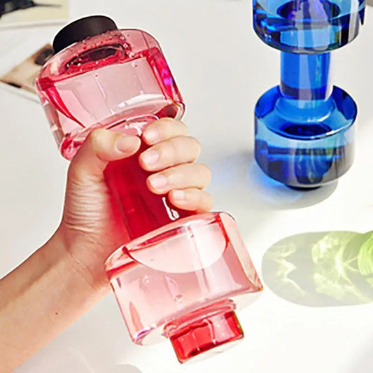 Adjustable Portable Water-Filled Dumbbell Water Bottle Fitness Dual-Use