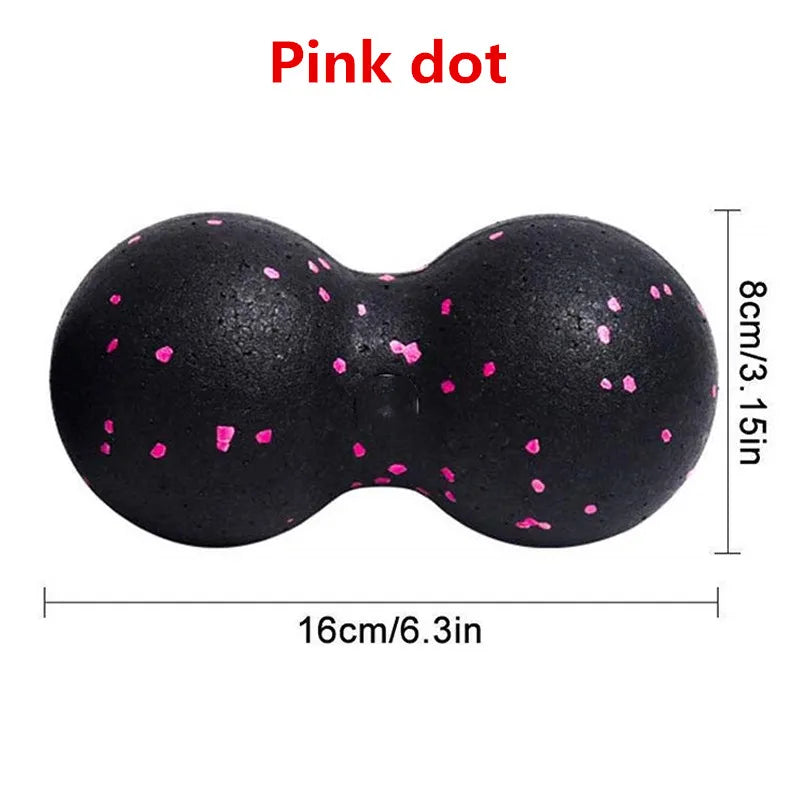 EPP Peanut Massage Ball - Fitness Massager for Back, Neck, and Foot Therapy