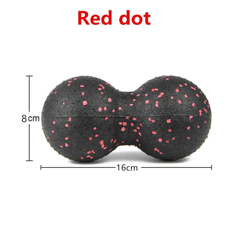 EPP Peanut Massage Ball - Fitness Massager for Back, Neck, and Foot Therapy
