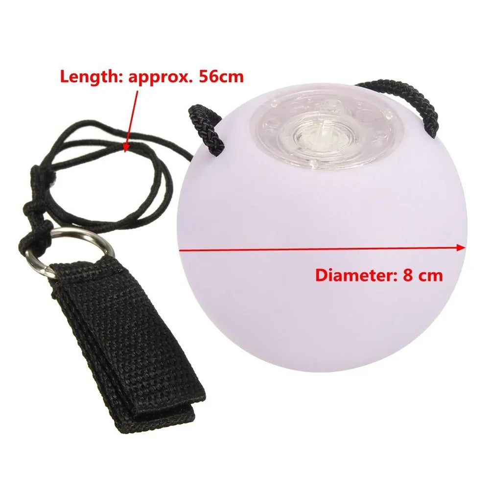 LED POI Ball - Luminous Belly Dance Prop, Yoga Exercise Accessory, and Stage Performance Tool