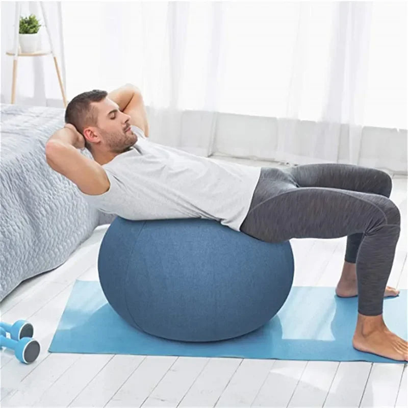 Premium Protective Cover for Yoga Ball - Gym Workout Balance Ball Cover for Fitness and Yoga Exercises, Available in 55/65/75/85cm Sizes