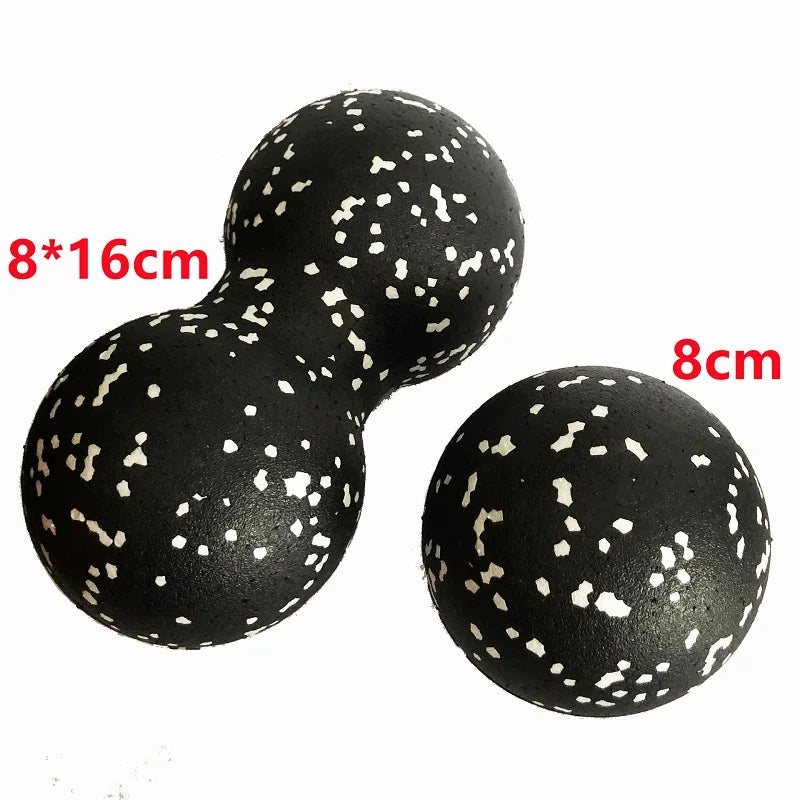EPP Peanut Massage Ball - Fitness Massager for Back, Neck, and Foot Therapy