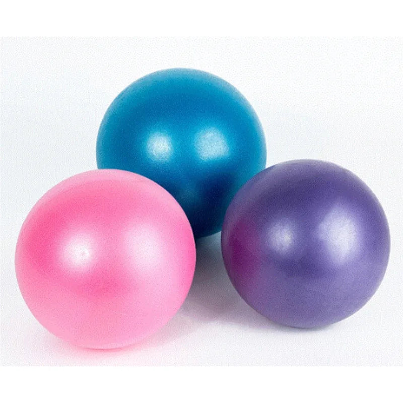 25cm Pilates and Fitness Ball - Gymnastics, Balance, and Core Exercise Ball for Yoga and Indoor Training Equipment