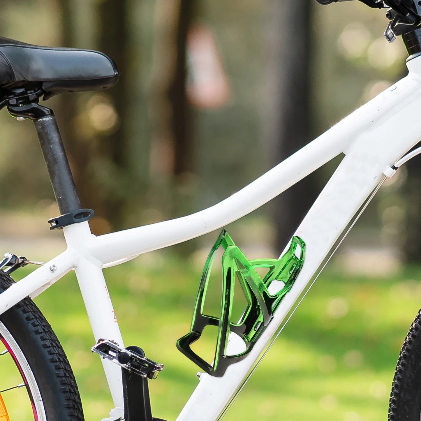 Ultralight PC Bike Water Bottle Holder with Screws - Durable Drink Rack Carrier for Road Bike Riding Accessories