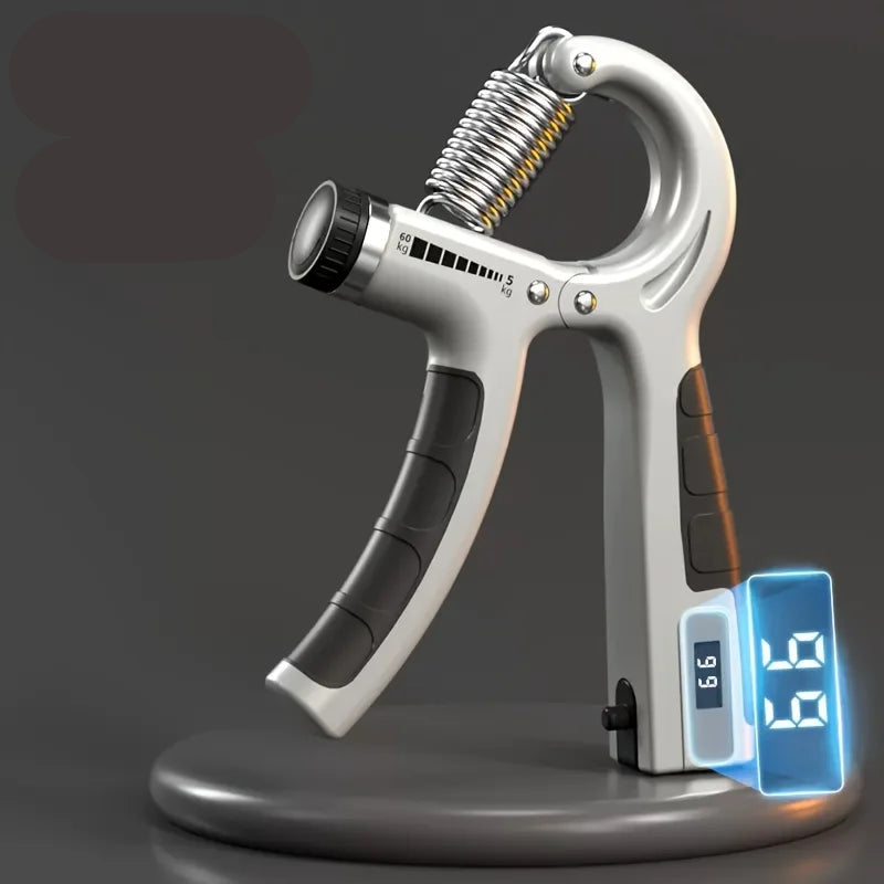 5-60kg Adjustable Hand Grip Strengthener Hand Grip Trainer With Counter Wrist Forearm And Hand Exerciser For Muscle Building