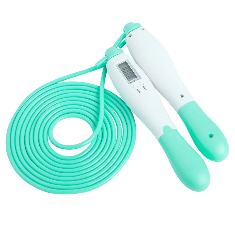 Digital Wireless Calorie Counter Skip Rope Sport Weights Exercise Fitness Body Building Cordless Digital Jump Ropes Set