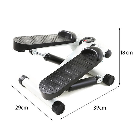 Foldable Bicycle Pedal Stepper - Mini Fitness Machine for Slimming, Treadmill Workouts, Step Aerobics, and Home Gym Exercise Equipment