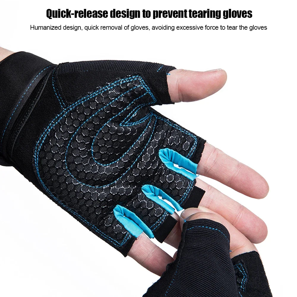 Fitness Weight Lifting Sports Cycling Gloves for Men and Women