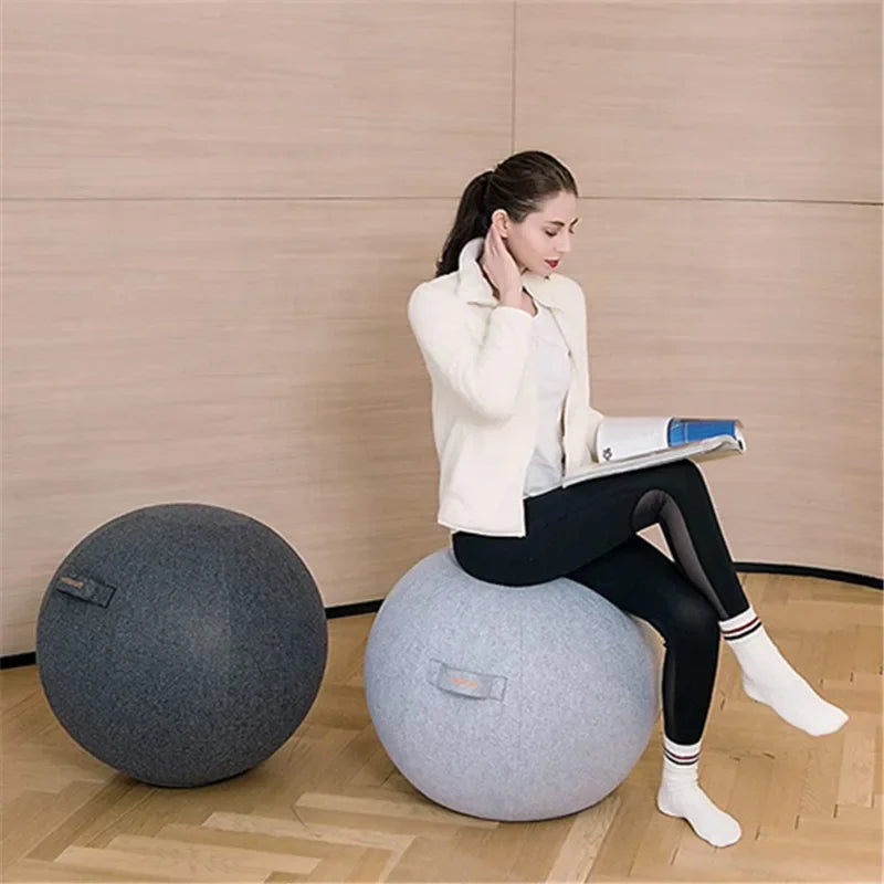 Premium Protective Cover for Yoga Ball - Gym Workout Balance Ball Cover for Fitness and Yoga Exercises, Available in 55/65/75/85cm Sizes