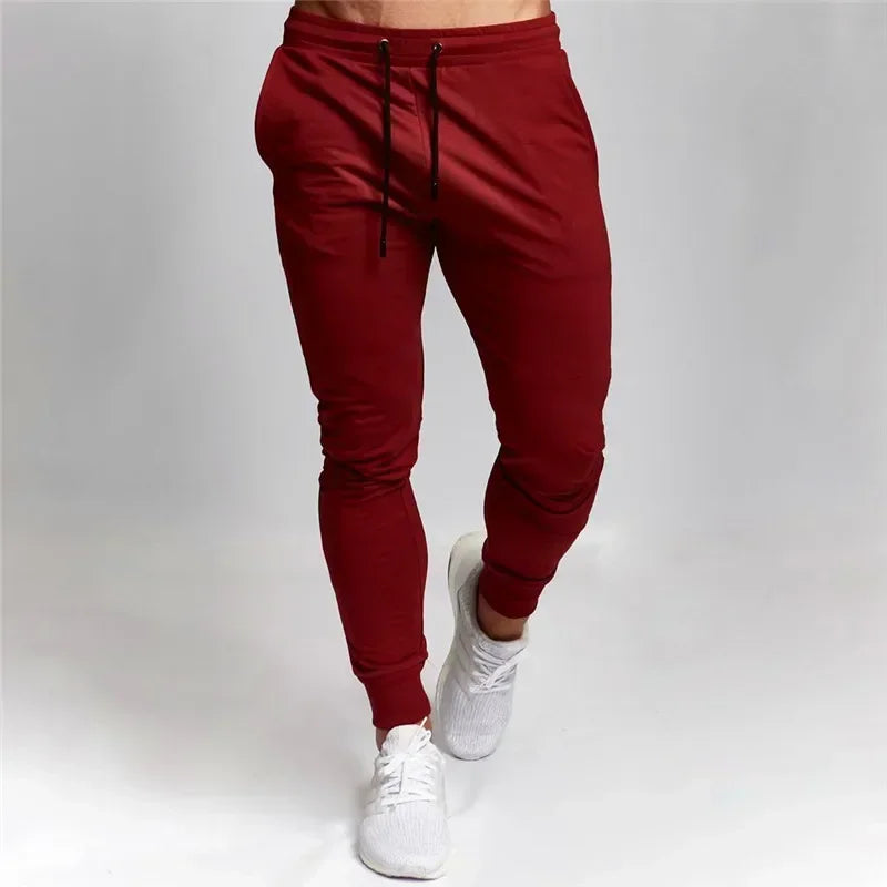 Casual Pants Men's Jogger Sweatpants Elastic Waist Sports Fitness Clothes