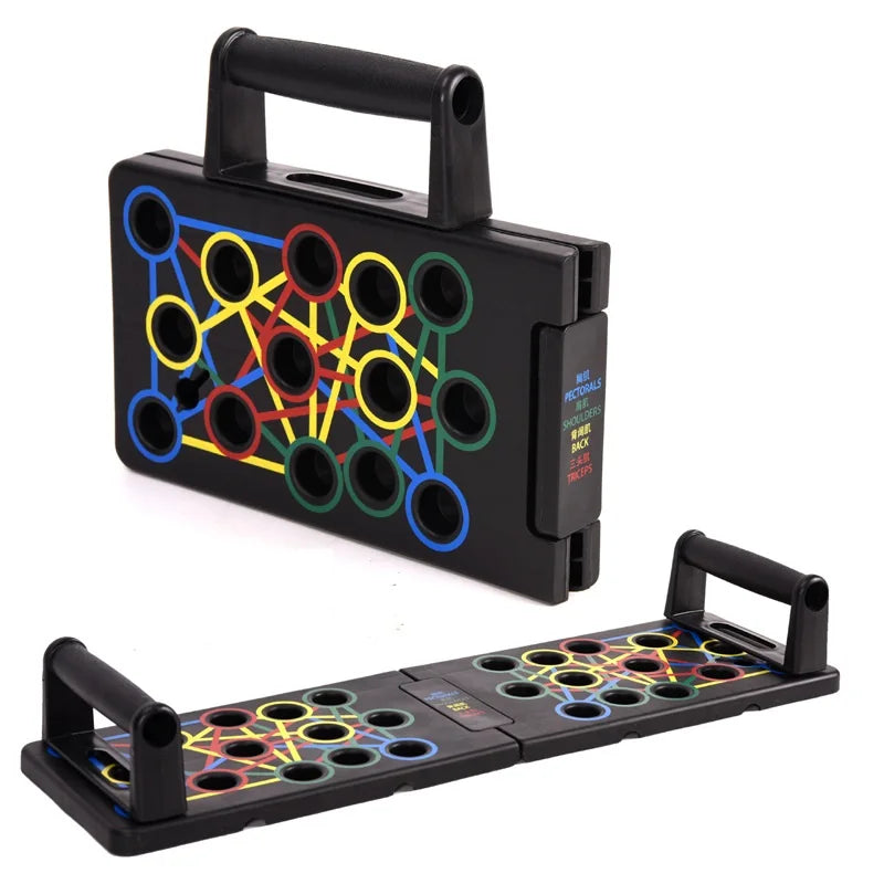 14 in 1 Push-Up Board Fitness Gym Equipment for Abdominal Muscle Building Exercise