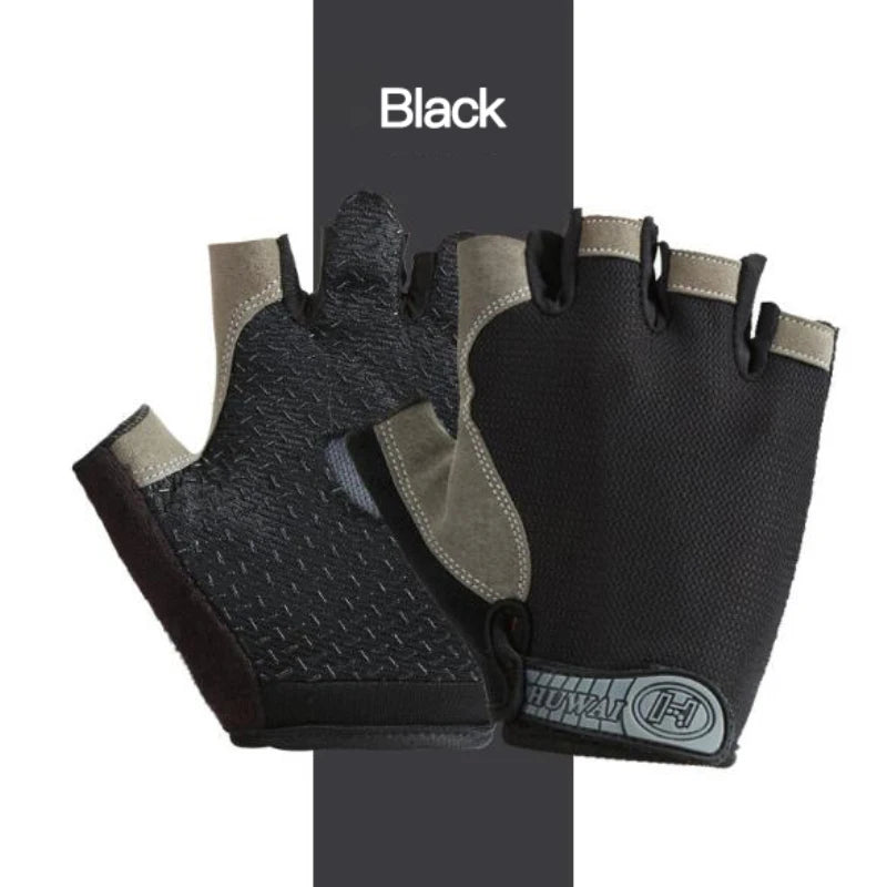 Cycling Half-finger Gloves Breathable Non-slip Fingerless Sport Gloves Bicycle Gloves Unisex Tactical Gloves Cycling Equipment