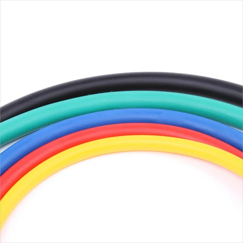 11Pcs Resistance Bands Set Yoga Exercise Fitness Band Pilates Tension
