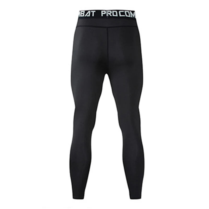 New Compression Pants Leggings Men Running Sport Quick Dry Pants Fitness Training Trousers Male Workout Clothing