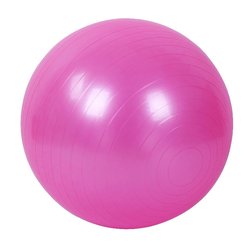 Yoga Pilates Ball for Gym and Fitness - Soft Exercise Ball with Cover for Workouts, Available in Sizes 45cm, 55cm, 65cm, 75cm, 85cm, and 95cm
