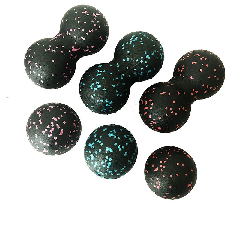 EPP Peanut Massage Ball - Fitness Massager for Back, Neck, and Foot Therapy