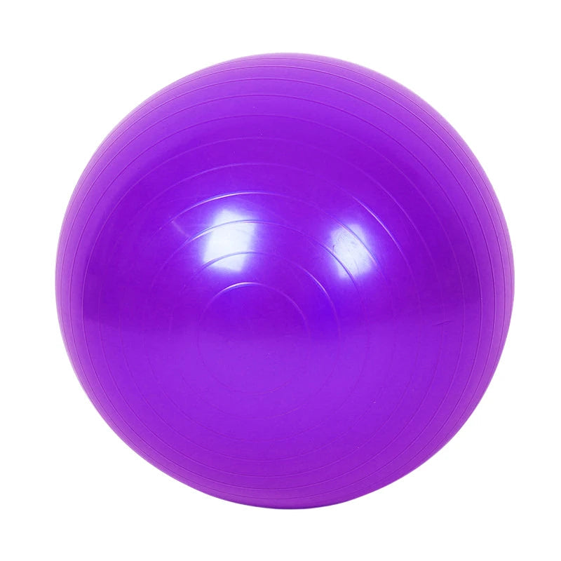 Yoga Pilates Ball for Gym and Fitness - Soft Exercise Ball with Cover for Workouts, Available in Sizes 45cm, 55cm, 65cm, 75cm, 85cm, and 95cm
