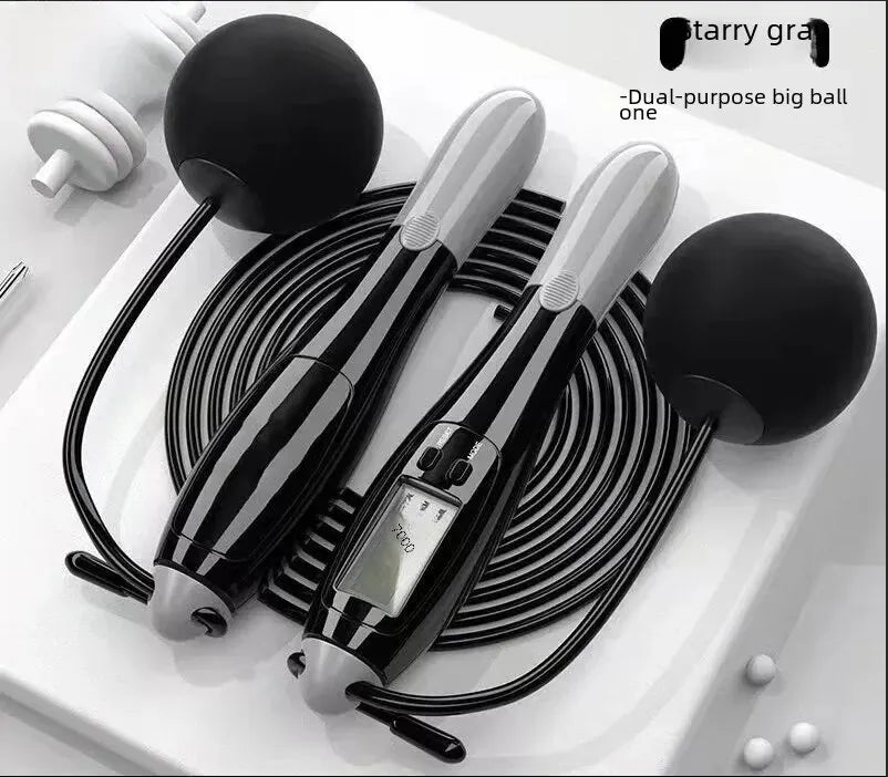 No-rope Large Ball Jump Rope Steel Wire Weighted Counting