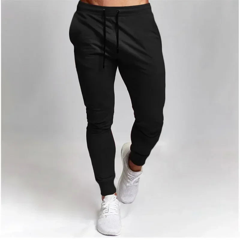 Casual Pants Men's Jogger Sweatpants Elastic Waist Sports Fitness Clothes