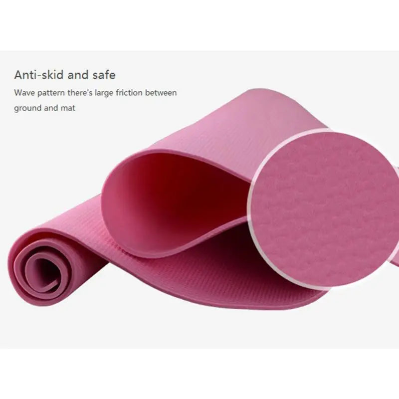 4mm Thick EVA Yoga Mats - Perfect for Yoga, Pilates, and Exercise