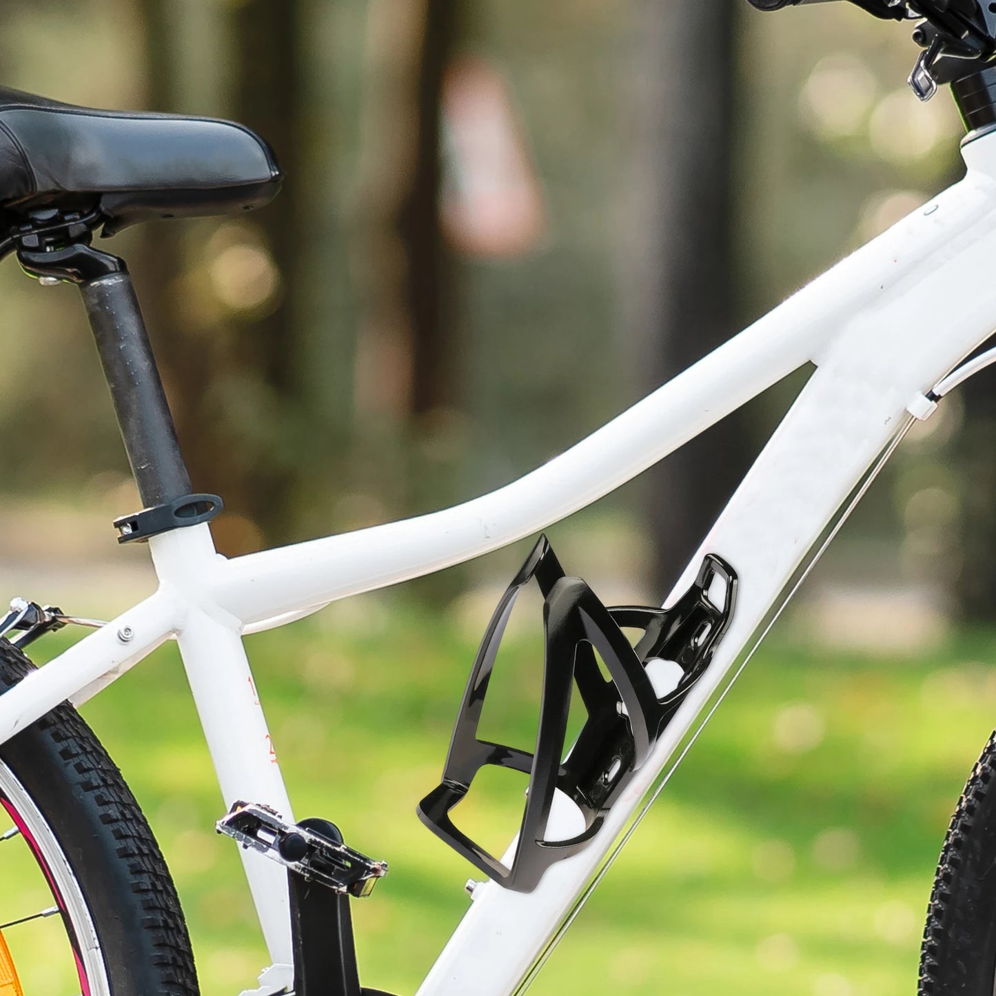 Ultralight PC Bike Water Bottle Holder with Screws - Durable Drink Rack Carrier for Road Bike Riding Accessories