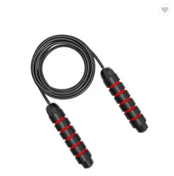 Fitness Workout Weighted Handle PVC Coated Steel Wire Adjustable Speed Skipping Rope Jump Rope
