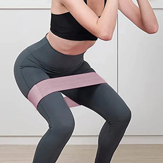 Fabric Resistance Buti Bands - Stretch Fitness Straps with Anti-Slip Design for Yoga, Pilates, Hip Circles, Glutes, and Thigh Exercises, Perfect for Yoga and Gym Workouts