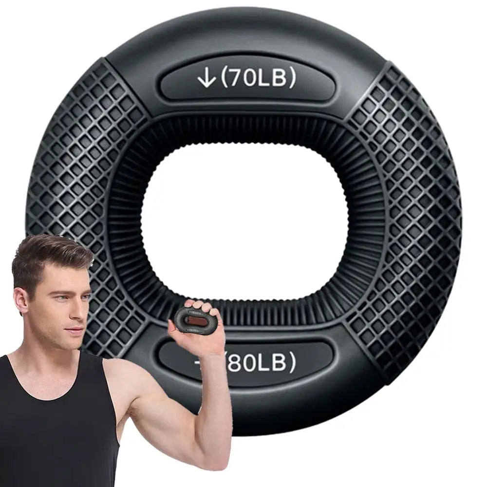 Hand Muscle Strengthening Ring - Carpal Expander Fitness Device