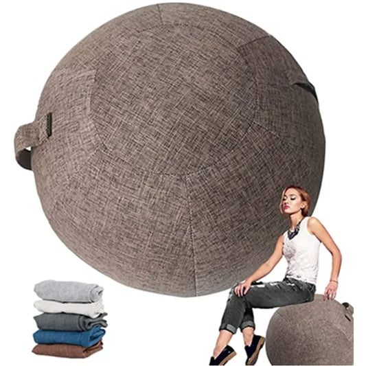 Premium Protective Cover for Yoga Ball - Gym Workout Balance Ball Cover for Fitness and Yoga Exercises, Available in 55/65/75/85cm Sizes