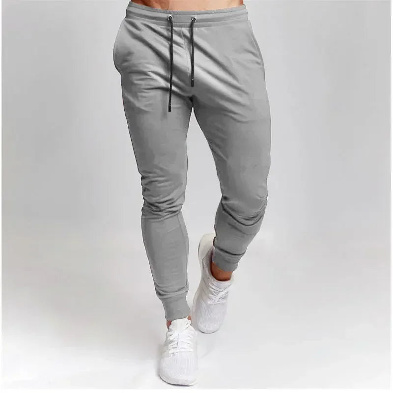Casual Pants Men's Jogger Sweatpants Elastic Waist Sports Fitness Clothes