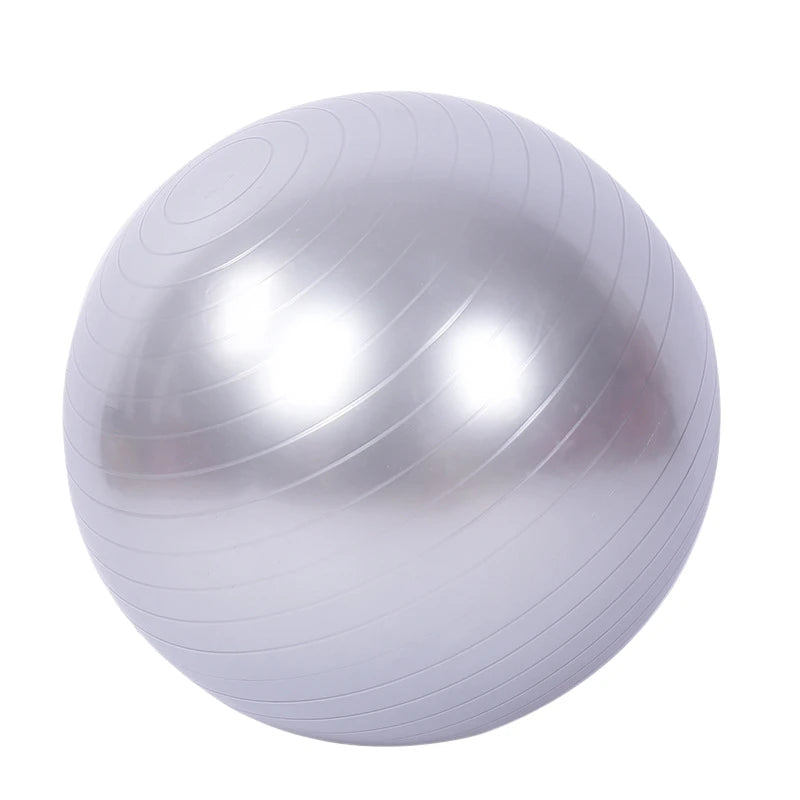 Yoga Pilates Ball for Gym and Fitness - Soft Exercise Ball with Cover for Workouts, Available in Sizes 45cm, 55cm, 65cm, 75cm, 85cm, and 95cm