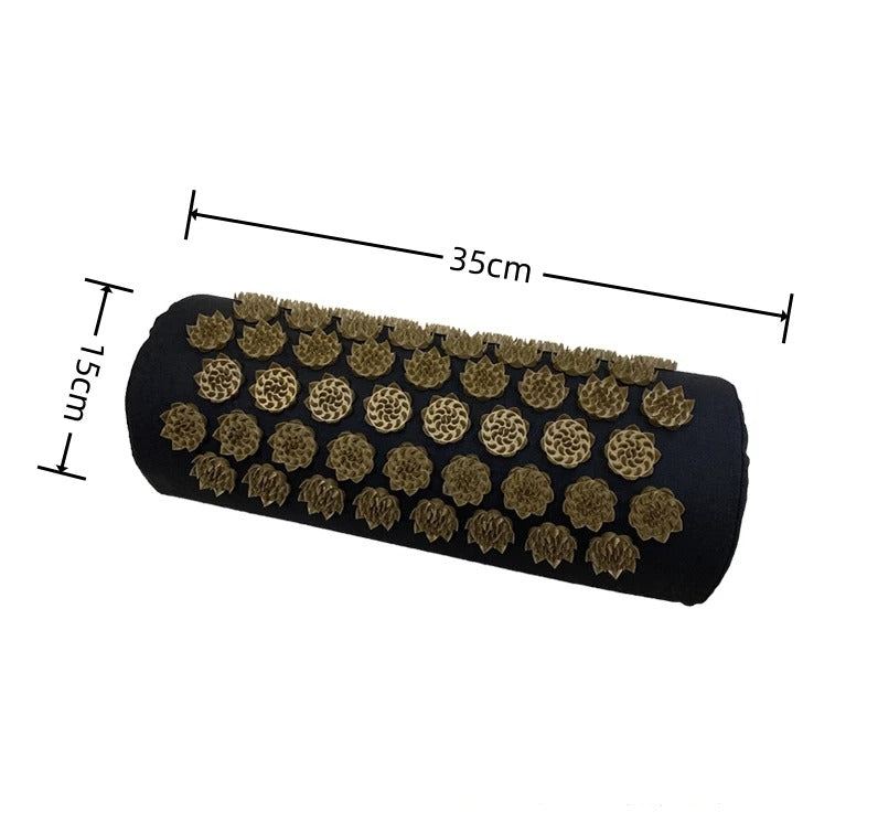 Pranamat Eco Lotus Spike Mat Cushion - Kuznetsov's Applicator for Neck, Foot, Back, and Yoga Exercises