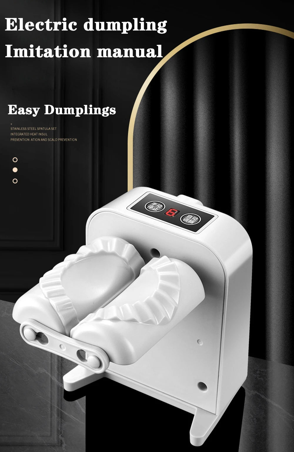 Electric Dumpling Maker Machine Dumpling Mold Pressing Dumpling Skin Manual Mold Ravioli Tool Kitchen Accessories