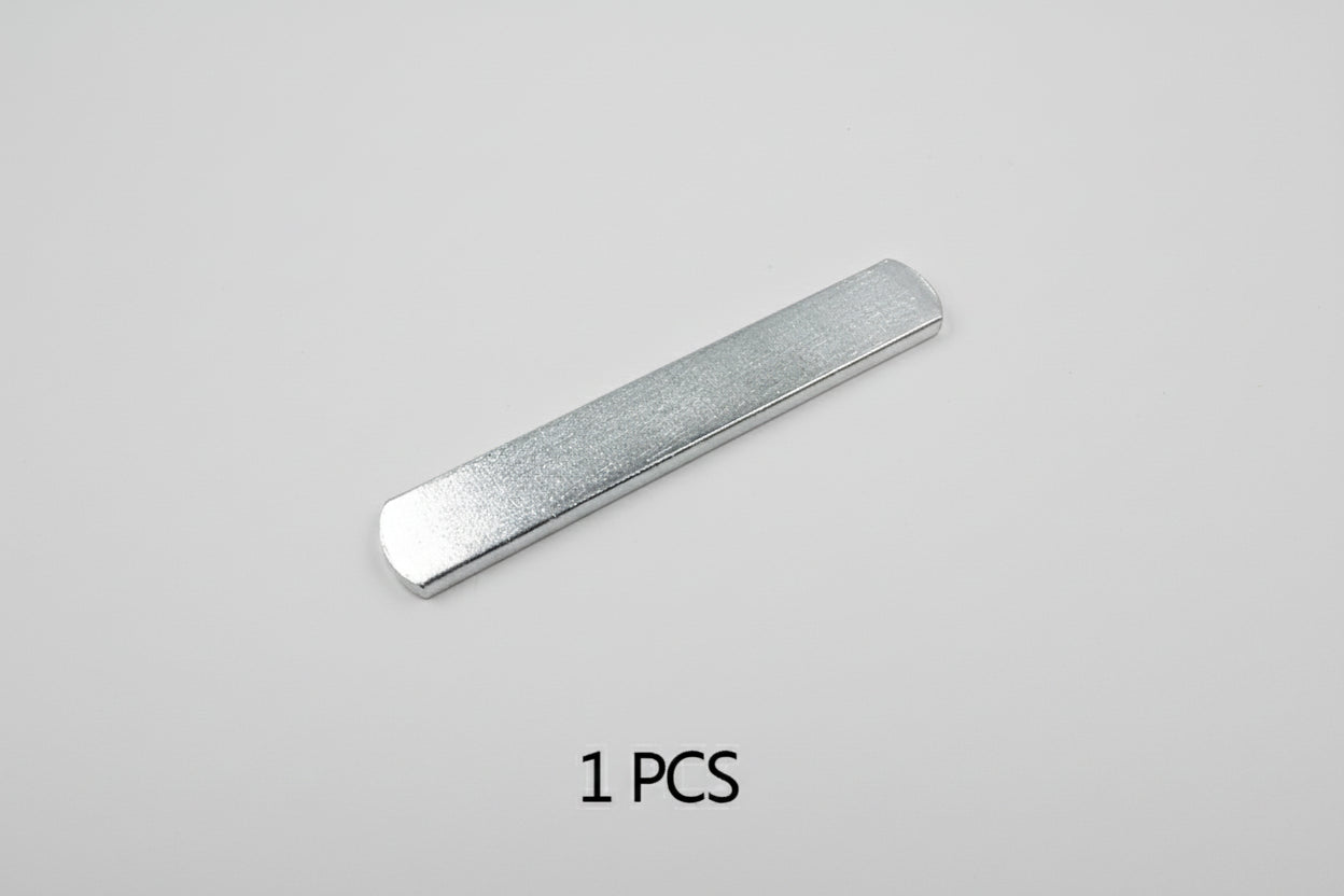 Silver bar on a white background with '1 PCS' text