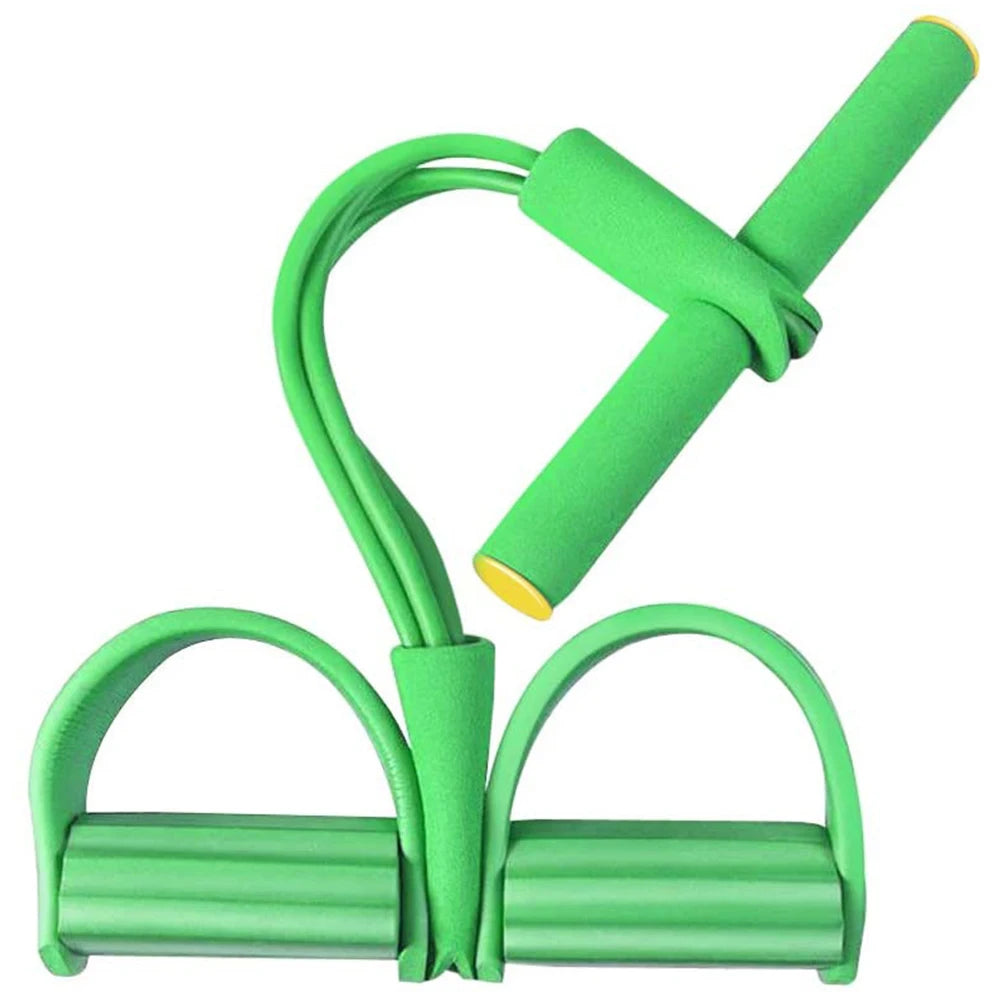Multi-function Resistance Bands elastic Pull Ropes With pedals Yoga Fitness Workout Home Gym Power Belly Training Exerciser