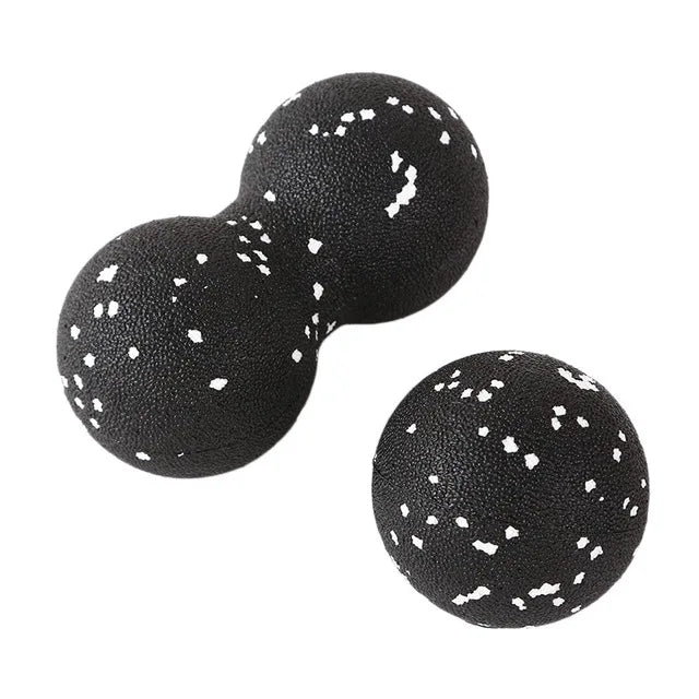 EPP High-Density Peanut Massage Ball - Lightweight Lacrosse Myofascial Ball for Fitness, Pain Relief, and Body Fascia Yoga Exercises