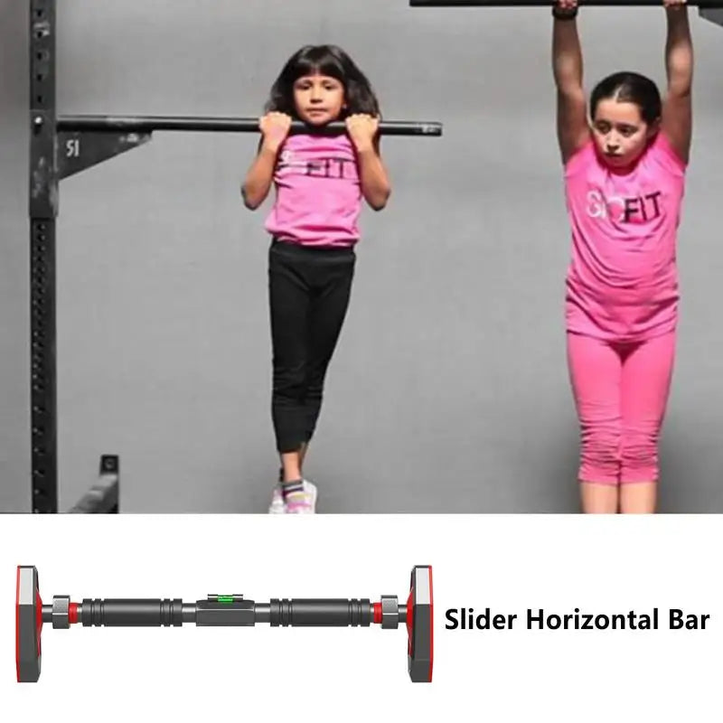 Door Pull Up Sit Up Bar Telescopic Home Fitness Training