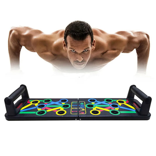 14 in 1 Push-Up Board Fitness Gym Equipment for Abdominal Muscle Building Exercise