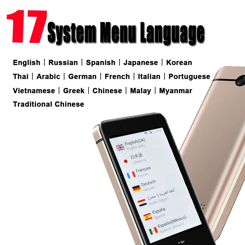 M9 Instant Voice Translator Portable Language In Real-time Smart Translator Supports 16 offline languages