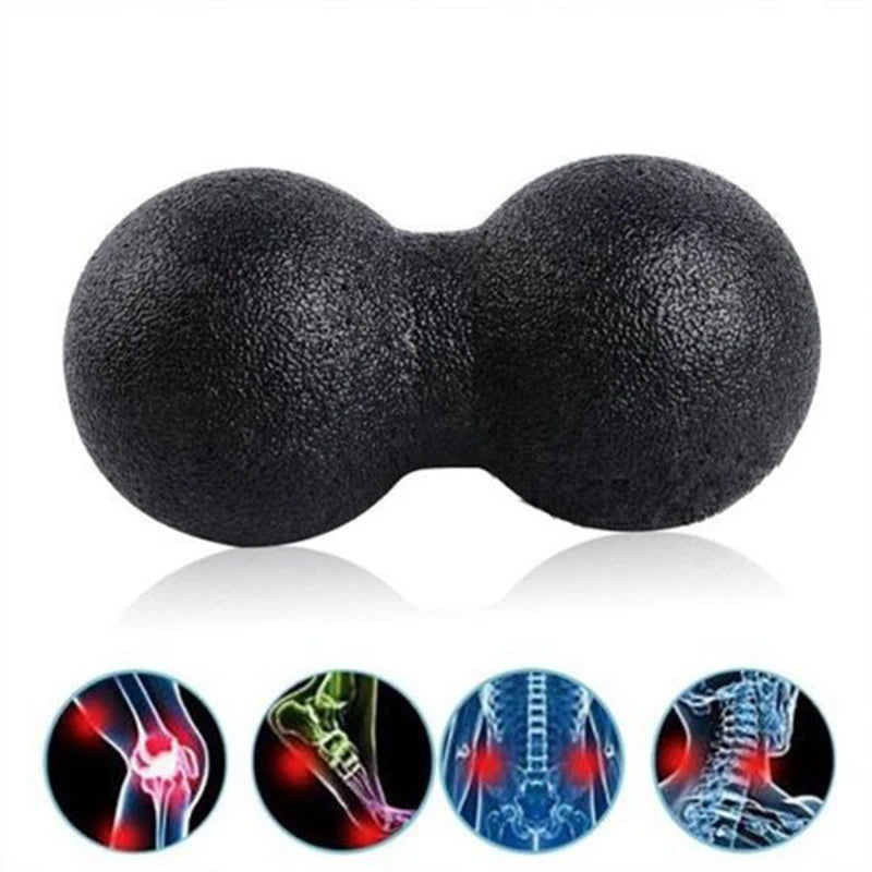 EPP High-Density Peanut Massage Ball - Lightweight Lacrosse Myofascial Ball for Fitness, Pain Relief, and Body Fascia Yoga Exercises