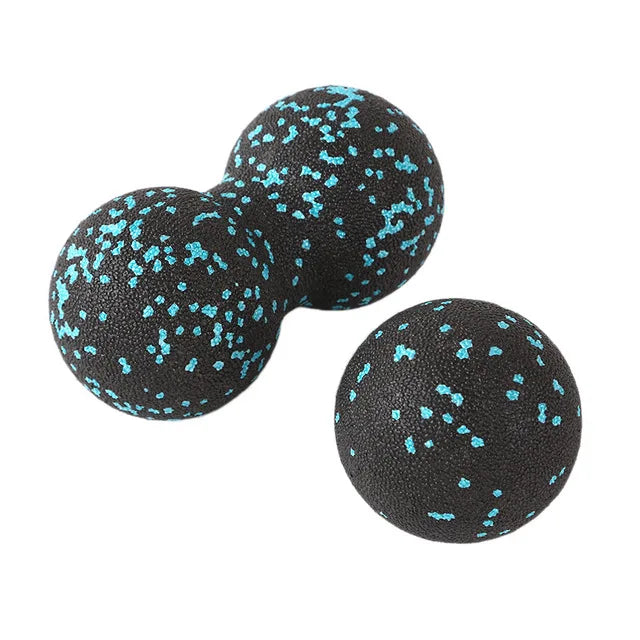 EPP High-Density Peanut Massage Ball - Lightweight Lacrosse Myofascial Ball for Fitness, Pain Relief, and Body Fascia Yoga Exercises