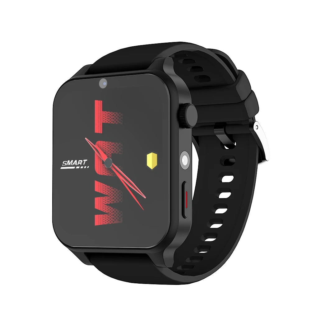 KOM3 4G Smart Watch Phone 4GB 64GB Android LTE GPS 1.99" HD Camera Google Play Store SIM Card Ultra Fitness for Men & Women