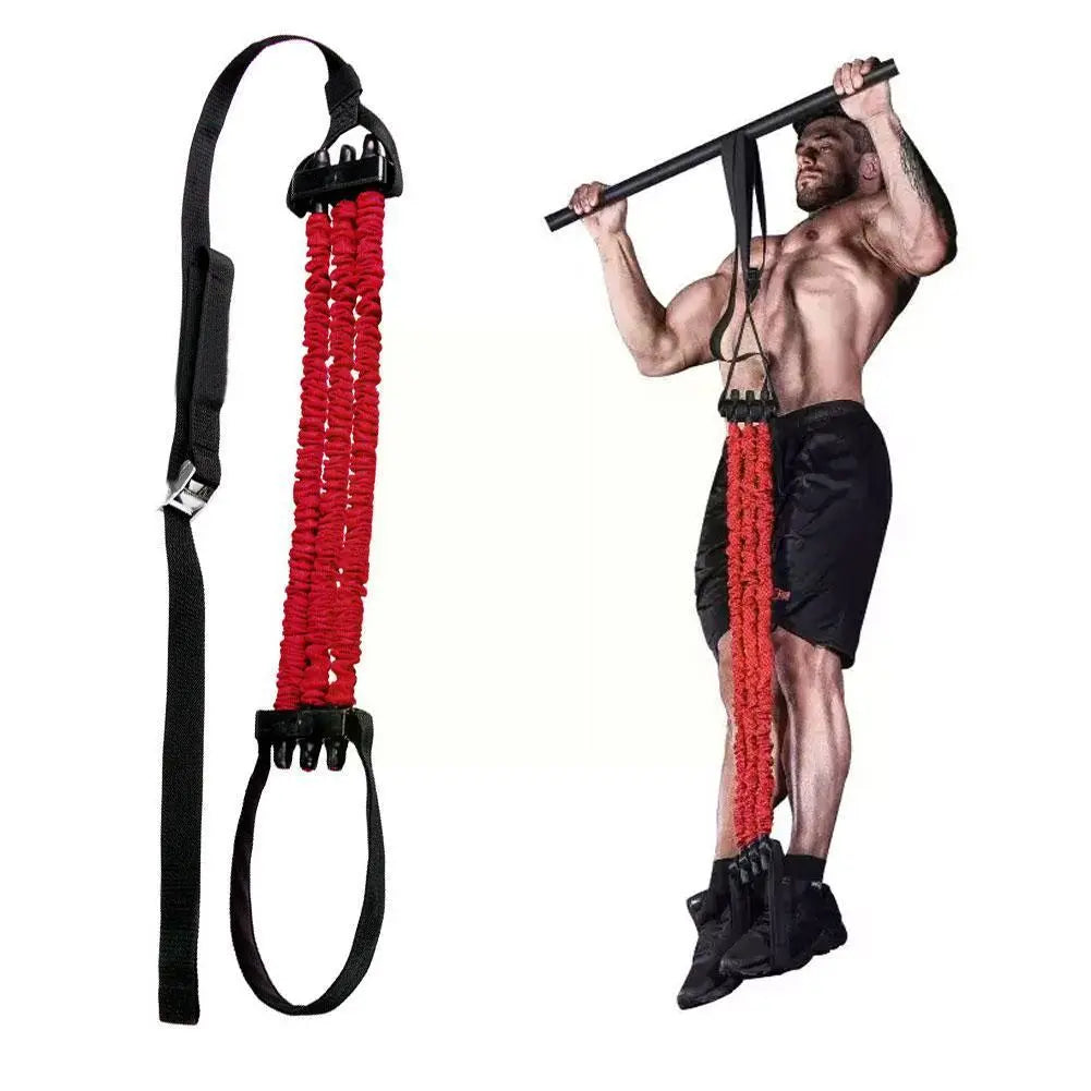 Pull-up Assist Band Elastic Chin Up Assistance Resistance Belt Bands Bar Home Gym Muscle Arm Training