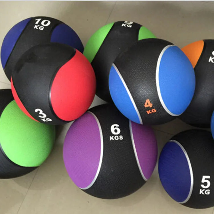 New Waist and Abdomen Rehabilitation Physical Training Rubber Yoga Medicine Ball Medical Ball Fitness Ball Rehabilitation Ball