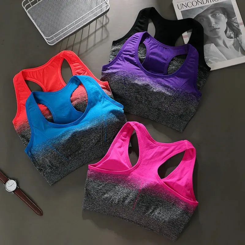 Seamless Sports Bra, Shock-absorbing, Steel Ring Free, Breathable, Quick Drying Yoga, and Stress Free